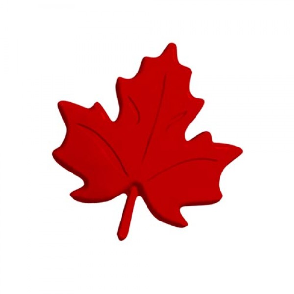 Кленовый лист, красный