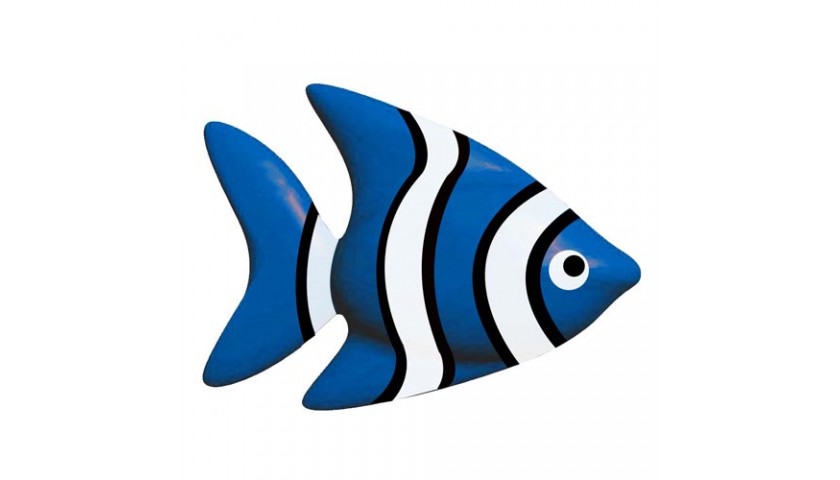 Рыба 2 80 см, синий