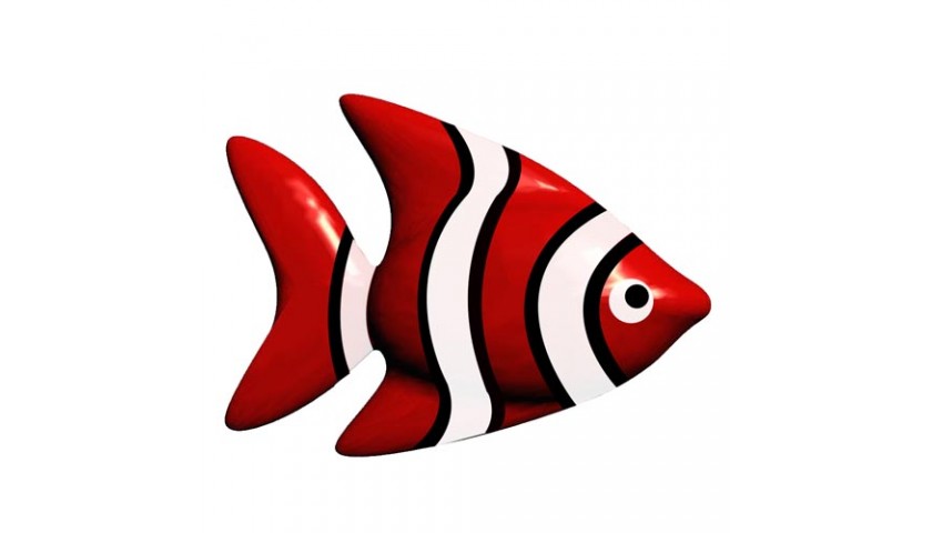 Рыба 4 80 см, красный