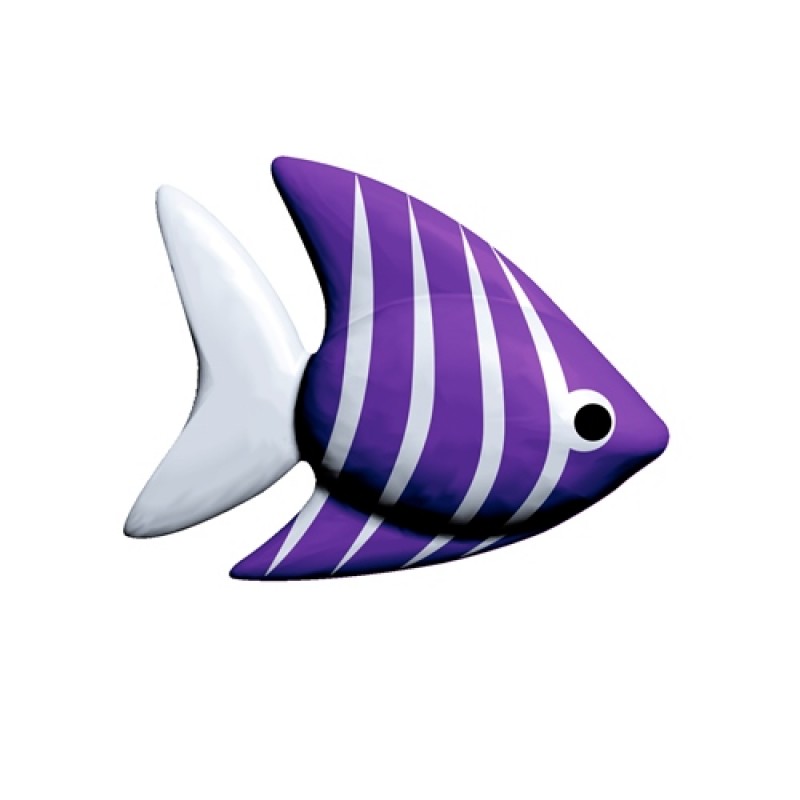 Рыба 9 80 см, фиолетовый