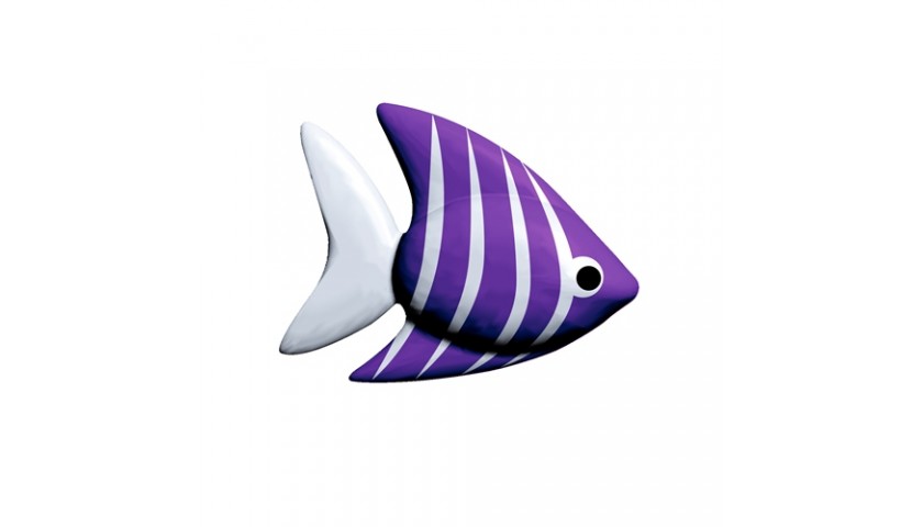 Рыба 9 80 см, фиолетовый